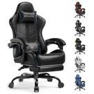 Cadeira Gamer GTPLAYER Reclinável com Apoio para os Pés Preta Cadeira Gamer GTPLAYER Reclinável com Apoio para os Pés Preta