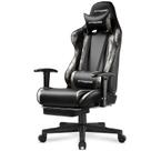 Cadeira Gamer GTRACING com Apoio para Pés, Cadeira Ergonômica para Computador, Ajuste de Altura, Reclinável, Giratória com Encosto de Cabeça e Lombar (Camuflado)