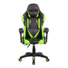 Cadeira Gamer Level LVC01DN Reclinável Preta / Verde