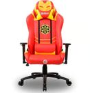 Cadeira Gamer Marvel Homem De Ferro Cor Vermelho E Dourado