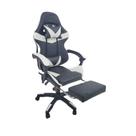 Cadeira Gamer Stillus Ergonômica Oficial Apoio De Pés Preta / Branca Cadeira Gamer Stillus Ergonômica Oficial Apoio De Pés Preta / Branca