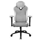 Cadeira Gamer ThunderX3 Loft Cinza Setup Gamer e Escritório Apoio de Braço Almofadado 2D Almofadas No Pescoço e Lombar