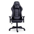 Cadeira Gamer XT Racer Attack, Até 120Kg, Reclinável, Com Almofadas, Cilindro de Gás Classe 4, Couro PU, Preta e Prata - XTR-055