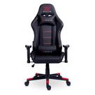 Cadeira Gamer XT Racer Attack, Até 120Kg, Reclinável, Com Almofadas, Cilindro de Gás Classe 4, Couro PU, Preta e Vermelha - XTR-056