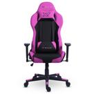 Cadeira Gamer XT Racer Defender NR17, Até 120kg, Com Almofadas, Reclinável, Descanso de Braço 3D, Preto e Rosa - XTR-033
