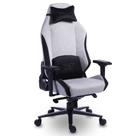 Cadeira Gamer XT Racer Draco NR17, Até 120kg, Com Almofadas, Reclinável, Descanso de Braço 4D, Preto e Cinza - XTR-065