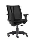 Cadeira Giratória Addit Ergonômica Com Regulagem Back System Nr-17 Altura Inclinação Creppe Preta