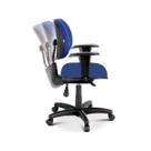 Cadeira Giratória Executiva Ergonômica Com Braço com Regulagem de Altura e Encosto