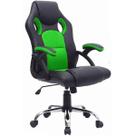 Cadeira Giratória Gamer Extreme Preto e Verde Facthus