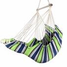 Cadeira Hammock de lona dobrável com apoio para os pés Outdoor Swing