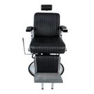 Cadeira Hidráulica Reclinável Barbeiro Salão Pelegrin PEL-6133 Preto Cadeira Hidráulica Reclinável Barbeiro Salão Pelegrin PEL-6133 Preto
