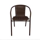 Cadeira Indaiá Marrom Rattan