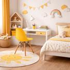 Cadeira Infantil Base Madeira sem Braço Eiffel