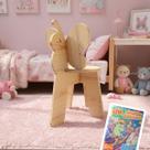 Cadeira Infantil Borboletinha Petit Kit Livro educativo