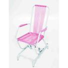 Cadeira Infantil com Balanço Rosa/Branco Belstar