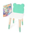 Cadeira Infantil de Madeira Urso