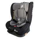 Cadeira Infantil para Carro Zaya de 0 a 36kg Preto e Cinza - Passear