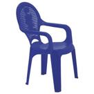Cadeira Infantil Tramontina Catty Estampado Azul