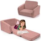 Cadeira infantil ZICOTO Comfy para crianças 2 em 1 Lounger Memory Foam
