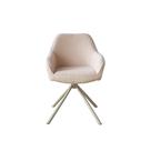 Cadeira jantar kushi giratoria bege Waw design Cadeira jantar kushi giratoria bege Waw design