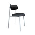Cadeira Kyta fixa C/4 Pés 50 X 44,7 X 83,8 cm Pés Brancos