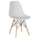 Cadeira Laráz Eames Eiffel DSW Polipropileno - Cinza claro Cadeira Laráz Eames Eiffel DSW Polipropileno - Cinza claro