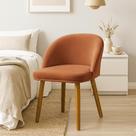 Cadeira Lua Slim Decorativa Tecido Veludo Pés Palito Cadeira Lua Slim Decorativa Tecido Veludo Pés Palito