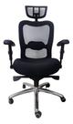 Cadeira Madri Presidente Ref 5904011 BELLA CHAIR Cadeira de Escritório Giratória Tela Mesh Mecanismo Sistema Relax apoio de cabeça e apoio lombar