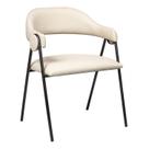 Cadeira Metal Estofado Premium Conforto Estilo Minimalista Zaya