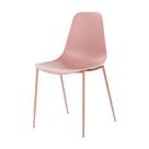 Cadeira Miami Base Aço cor Rose Cadeira Miami Base Aço cor Rose