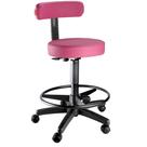 Cadeira Mocho Alto Secretária Slim / PINK