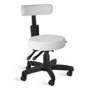 Cadeira Mocho Back System Revestimento Sintético Branco Cadeira Mocho Back System Revestimento Sintético Branco