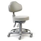 Cadeira Mocho Com Back System Linha Mocho Cinza