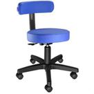 Cadeira Mocho Secretária Slim / AZUL
