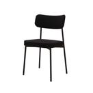 Cadeira Mynna Fixa C/4 Pes 525 X 470 X 790 Mm C/1 Un. Preto Preto