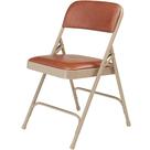 Cadeira National Public Seating 1200 Series acolchoada dobrável
