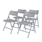 Cadeira National Public Seating NPS Airflex Steel Polipropileno