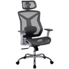 Cadeira office daishu silver - clanm