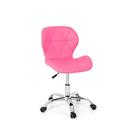 Cadeira Office Eiffel Slim Base Giratória - Rosa Cadeira Office Eiffel Slim Base Giratória - Rosa