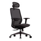 Cadeira Office Elements Serena Slide, com Apoio para os Pés, Até 120kg, Reclinável, Malha, Preta - 72096