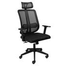 Cadeira Office GO STAR PLUS Preta - COGSP10P Cadeira Office GO STAR PLUS Preta - COGSP10P