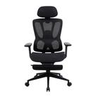 Cadeira Office XT-Office Presidente NR17, Até 130kg, Braço 4D, Ajustável, Preto - XTO-009