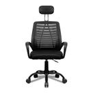 Cadeira Office Zinna Aloe Ergonômica Laminada Butterfly Preto - ZNO-ALOE-BK