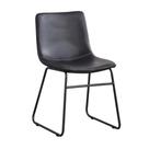 Cadeira Oxford Revestida em PU Preto