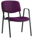 Cadeira para Auditórios Linha Hotel Auditório Roxo