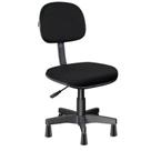 Cadeira para Costureira Tecido Preto 2701