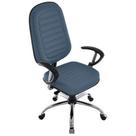 Cadeira Para Escritório Presidente Gomada Linha Blenda Azul Cadeira Para Escritório Presidente Gomada Linha Blenda Azul