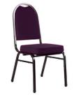 Cadeira para Hotel e Auditório Linha Hotel Roxo