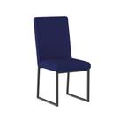 Cadeira Para Mesa De Jantar Base Industrial Preto Balaqui