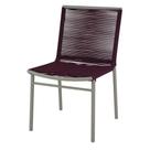 Cadeira Para Mesa de Jantar Cozinha Externa Modelo Presser Sem Braços Corda Naval
